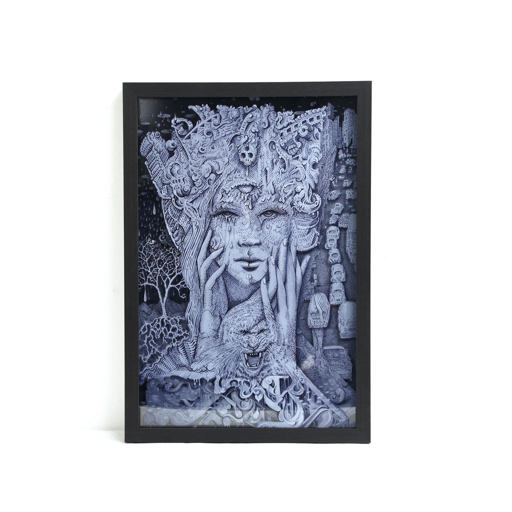 Divine Sorrow - Framed Acrylic Diorama