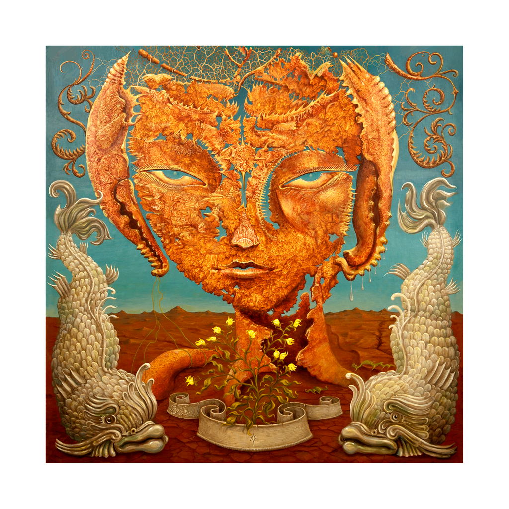Desert Lady - Blotter Art