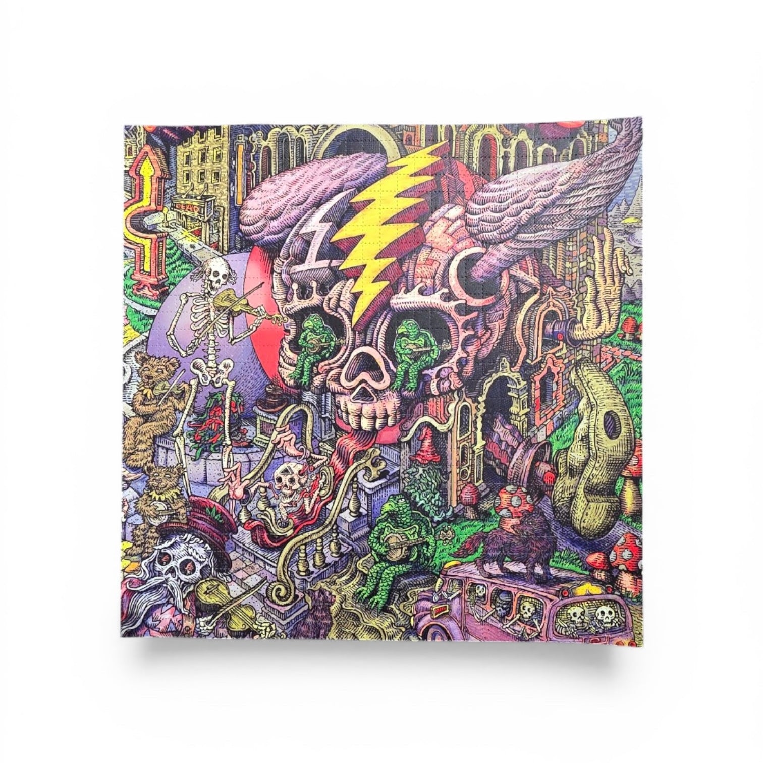 Terrapin Skull - Blotter Art