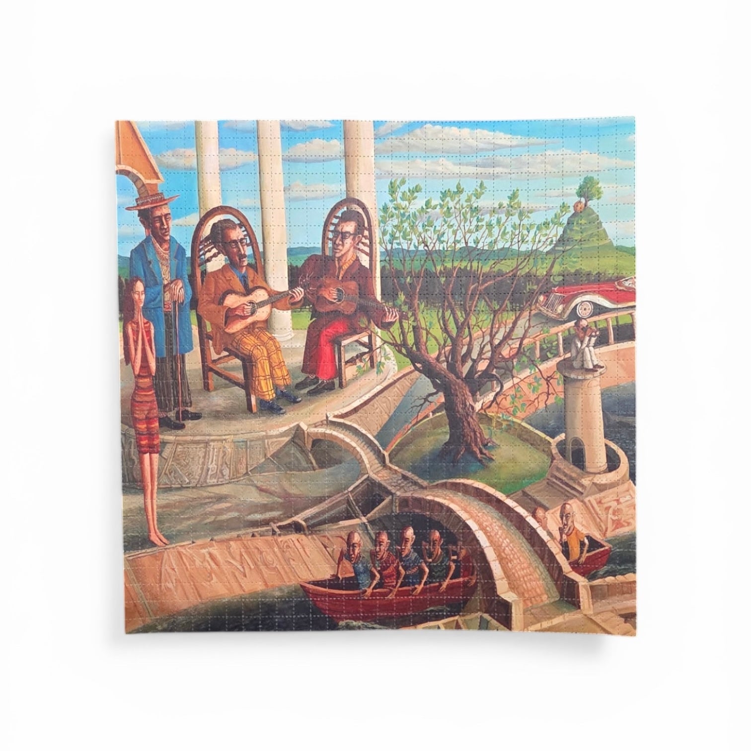 The Troubadours - Blotter Art