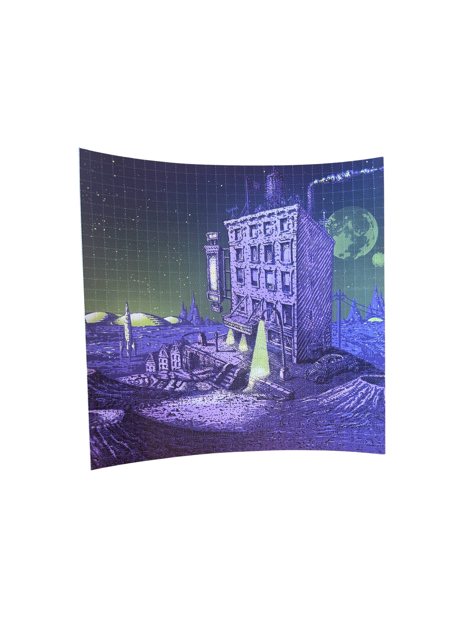 Mars Hotel - Blotter Art
