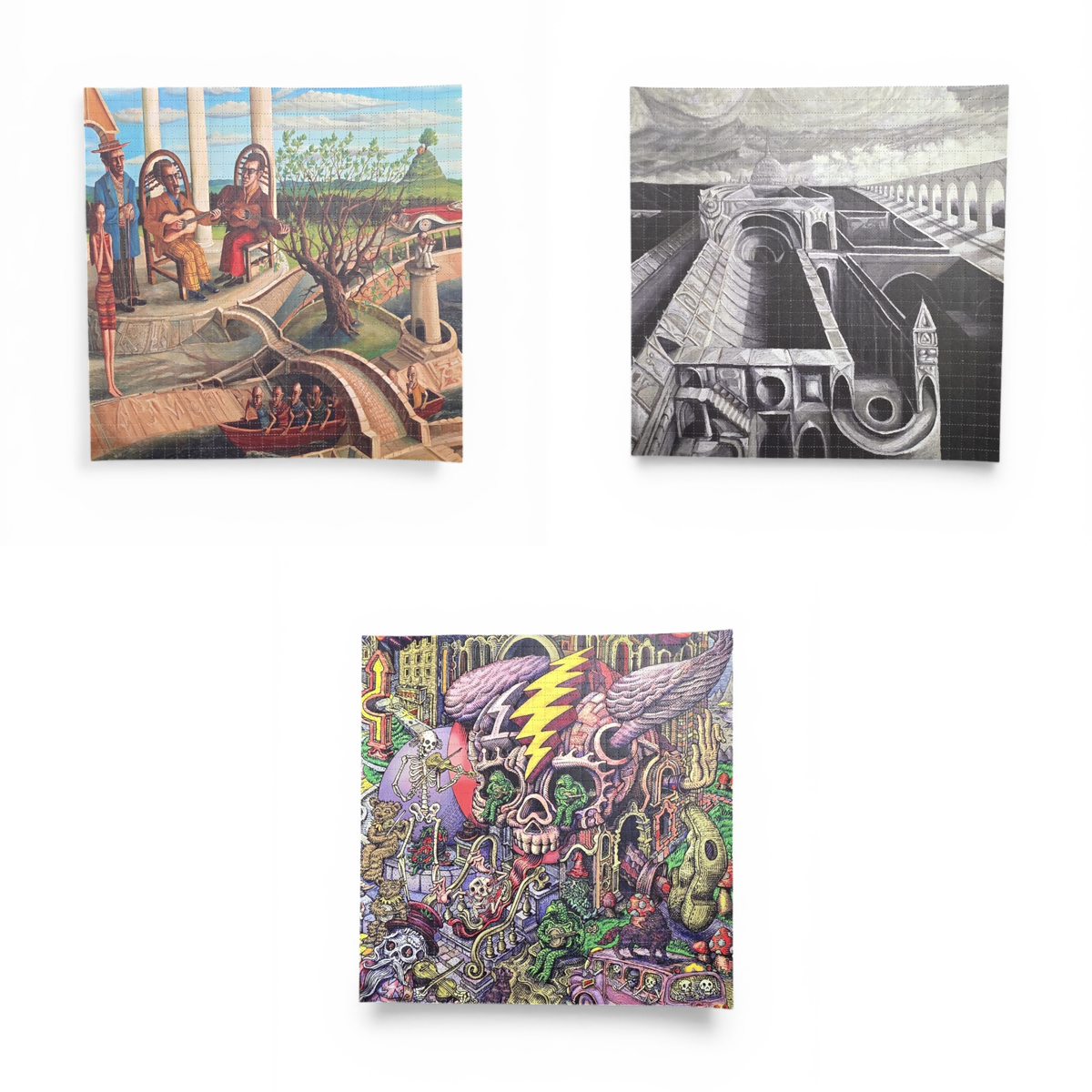 Viaduct, The Troubadours & Terrapin Skull - Blotter Art (SET)