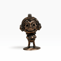 Transistor Boy - Antique Copper Pewter Statue